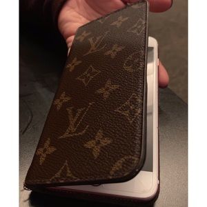 Louis Vuitton iPhone 7 Plus folio phone case